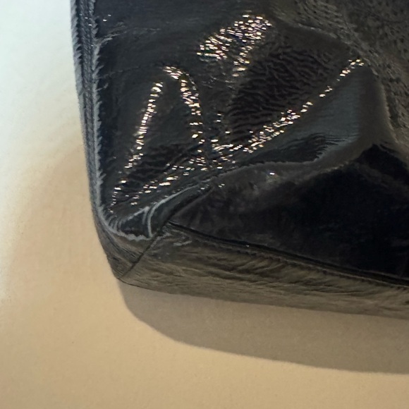 Coach Glossy Navy Tote Bag - Picture 6 of 13